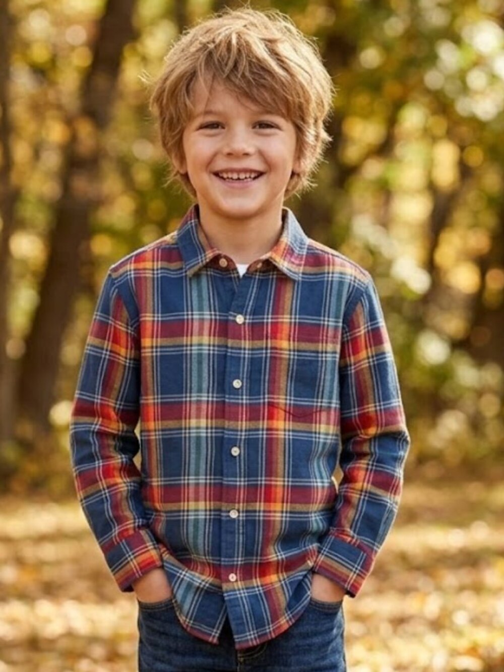 NEW GAP Kids Long Sleeve Button Up Down Collared Linen Blend Dress Top Shirt NWT